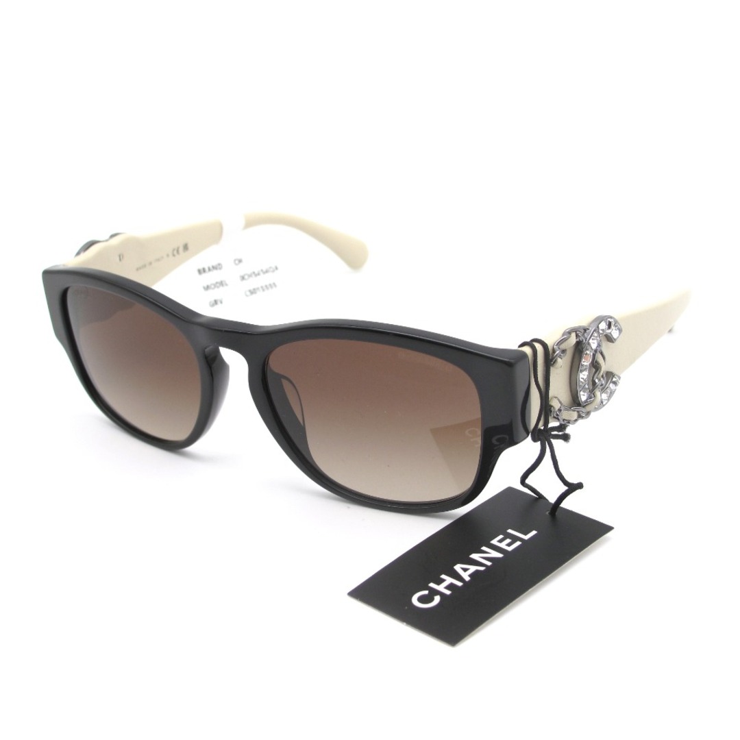 CHANEL - CHANEL (シャネル) サングラス 5454-Q-A ココマーク レザー CHANEL - CHANEL (シャネル) サングラス 5454-Q-A ココマーク レザー