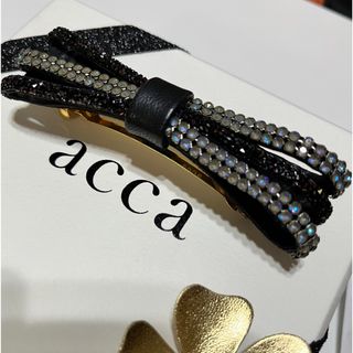 【極美品】acca ✽ リボンバレッタ