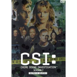 ＣＳＩ：科学捜査班　シーズン７　コンプリート・ボックス　Ｉ(TVドラマ)