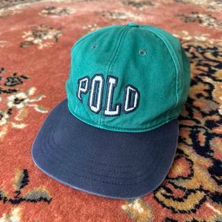 ポロラルフローレン(POLO RALPH LAUREN)の【90s】希少Polo Ralph Lauren ポロラルフローレン キャップ(キャップ)