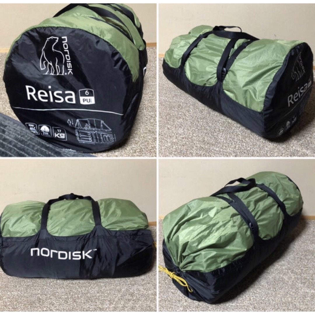 NORDISK Reisa6 ノルディスク レイサ6 ダスティーグリーン! NORDISK Reisa6 ノルディスク レイサ6 ダスティーグリーン!