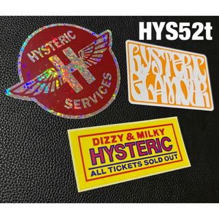 HYSTERIC GLAMOUR Sticker・Trump ■Hys52t