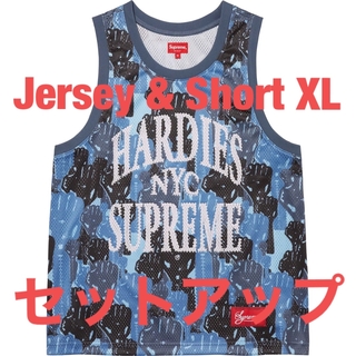 シュプリーム(Supreme)のSupreme Hardies Camo Basketball set XL(Tシャツ/カットソー(半袖/袖なし))