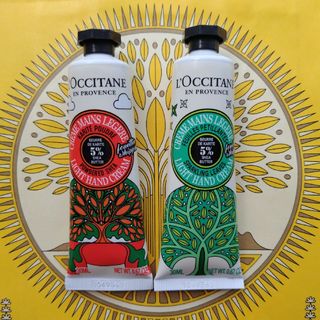 ロクシタン(L'OCCITANE)のロクシタンハンドクリーム30mlルミナスパウダー&スパークリングリーフ(ハンドクリーム)