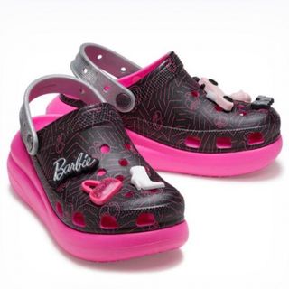 crocs - crocs クロックス　barbie バービー クラッシュ クロッグ コラボ