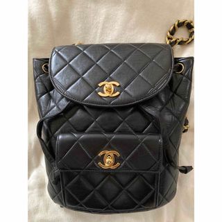 CHANEL シャネル　ミニマトラッセ　リュック　ゴールドチェーンバックパック