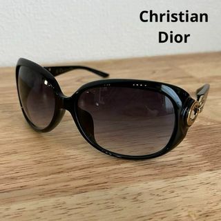 クリスチャンディオール(Christian Dior)のクリスチャンディオール　Dior Lady 1FS　サングラス　ロゴ　ブラック(サングラス/メガネ)