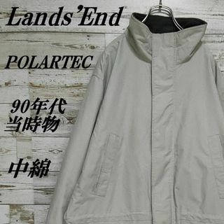 LANDS’END - 【254】90sランズエンド中綿フリースマウンテンジャケットポーラテック