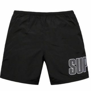 supreme logo appliqu water shortシュプリーム水着