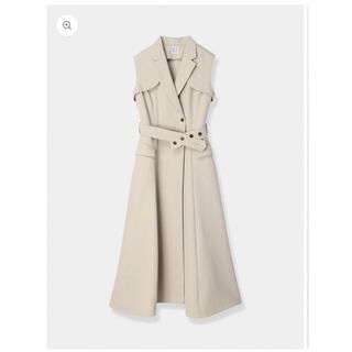 L'AUBE BLANC  Sleeveless Coat Dress(ロングワンピース/マキシワンピース)