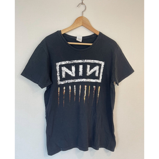 超希少 90s ビィンテージ Nine Inch nails TシャツM(Tシャツ/カットソー(半袖/袖なし))