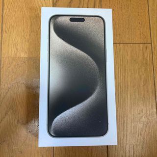 アイフォーン(iPhone)の【未開封】iPhone 15 Pro Max 256GB ナチュラルチタニウム(スマートフォン本体)