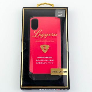 iPhone XR 耐衝撃 保護 カバー ハイブリッド ケース ソリッド レッド(iPhoneケース)