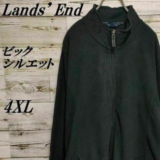 ランズエンド(LANDS’END)の【269】ランズエンド　フルジップフリースジャケット　ビックシルエット(ブルゾン)