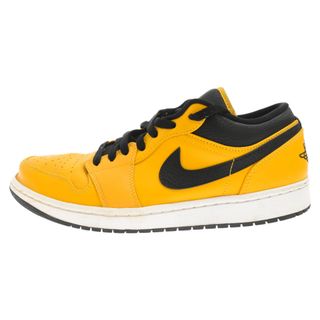 ナイキ(NIKE)のNIKE ナイキ AIR JORDAN 1 LOW エア ジョーダン ロー ローカットスニーカー イエロー US10/28.0cm 553558-700(スニーカー)