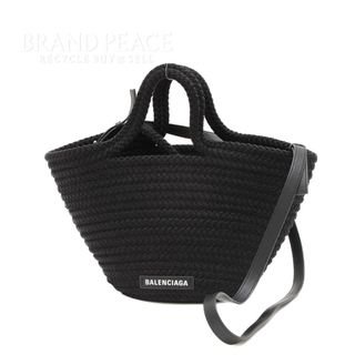 バレンシアガ(Balenciaga)のバレンシアガ イビザ スモール かごバッグ 2Wayトートバッグ ブラック 69(トートバッグ)