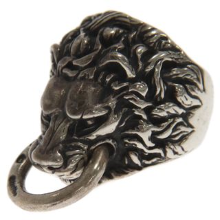 ビルウォールレザー(BILL WALL LEATHER)のBill Wall Leather/BWL ビルウォールレザー Lion Ring With Ring In Mouth ライオンリング21.5号(リング(指輪))