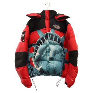 シュプリーム(Supreme)のSUPREME シュプリーム 19AW×THE NORTH FACE Statue of Liberty Baltoro 自由の女神 プリント バルトロ ダウンジャケット レッド ND91901I(ダウンジャケット)