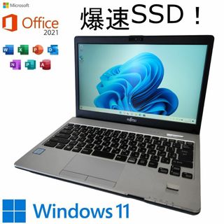 FUJITSU LIFEBOOK S936/M　MS Office pro付⑤(ノートPC)