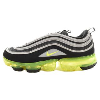 ナイキ(NIKE)のNIKE ナイキ AIR VAPORMAX 97 エアベイパーマックス ローカットスニーカー AJ7291-001 ボルト/ブラック US8/26.0cm(スニーカー)