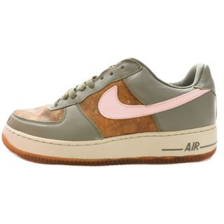 ナイキ(NIKE)のNIKE ナイキ 【観賞用】05年製WMNS AIR FORCE 1 LOW PREMIUM ウィメンズ エアフォース1 ローカットスニーカー プレミアム グリーン US11.5/28.5cm 308038-361(スニーカー)