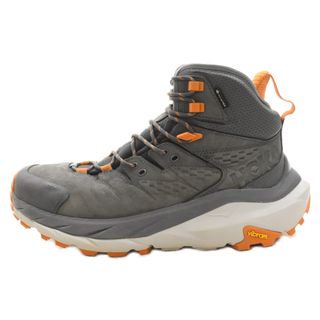 HOKA ONE ONE ホカオネオネ KAHA 2 GTX カハ トレッキング ハイカットスニーカー グレー US8.5D/26.5cm 1123155(スニーカー)