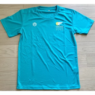2023 福岡マラソンTシャツ　Mサイズ(ウェア)