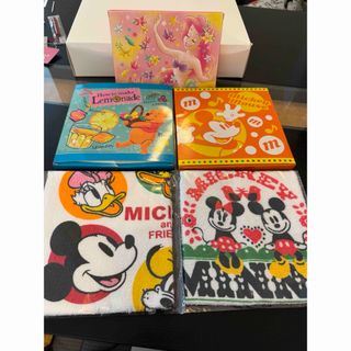 Disney - 新品未使用　Disney ハンドタオル5点