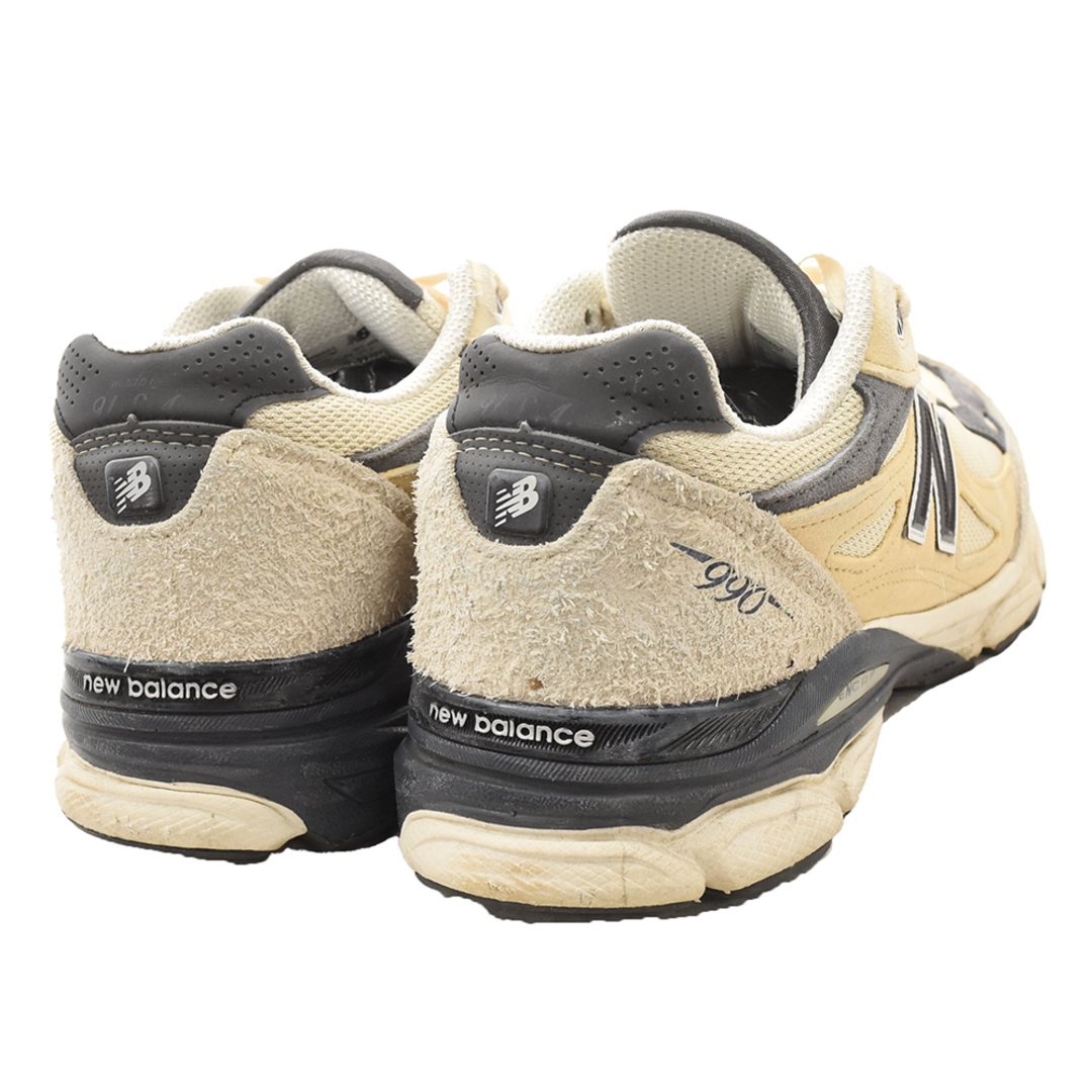 New Balance(ニューバランス)のNew Balance ニューバランス 990V3 Moonbeam ムーンビーム スエード ローカットスニーカー アイボリー US10/28cm M990AD3 メンズの靴/シューズ(スニーカー)の商品写真