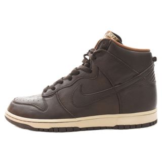 ナイキ(NIKE)のNIKE ナイキ DUNK HIGH PREMIUM BARQ BROWN 2006 ダンクハイ プレミアム ハイカットスニーカー ブラウン US13/31cm 312786-222(スニーカー)