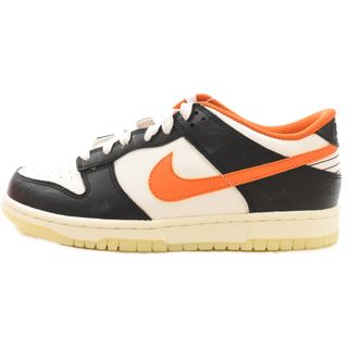 ナイキ(NIKE)のNIKE ナイキ GS Dunk Low PRM Halloween 2021 ダンク ロー ハロウィーン ローカットスニーカー ブラック/ホワイト/オレンジ US6Y/24cm DO3806-100(スニーカー)