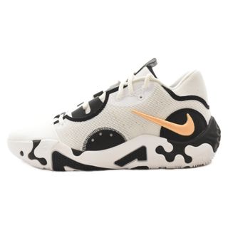 ナイキ(NIKE)のNIKE ナイキ PG 6 ORANGE CHALK ポールジョージ 6 オレンジチョーク ミドルカットスニーカーシューズ ホワイト/ブラック US9 DH8447-101(スニーカー)