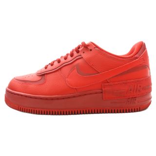 ナイキ(NIKE)のNIKE ナイキ WMNS AIR FORCE 1 SHADOW ウィメンズ エアフォース 1 シャドウ ローカットスニーカー レッド US9.5/26.5cm CU3012-661(スニーカー)