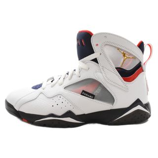 ナイキ(NIKE)のNIKE ナイキ ×PSG AIR JORDAN 7 RETRO パリ・サンジェルマン エアジョーダン7 レトロ ハイカットスニーカー ホワイト US8.5/26.5cm CZ0789-105(スニーカー)