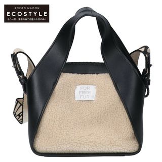 Stella McCartney - ステラマッカートニー 【美品】700140 W8731 1000 ステラロゴ ボア ミニ クロスボディ /