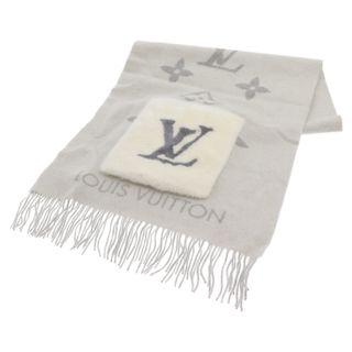 ルイヴィトン(LOUIS VUITTON)のLOUIS VUITTON ルイヴィトン マフラーコールド レイキャビック M79232 グリクレール カシミヤ(マフラー/ショール)