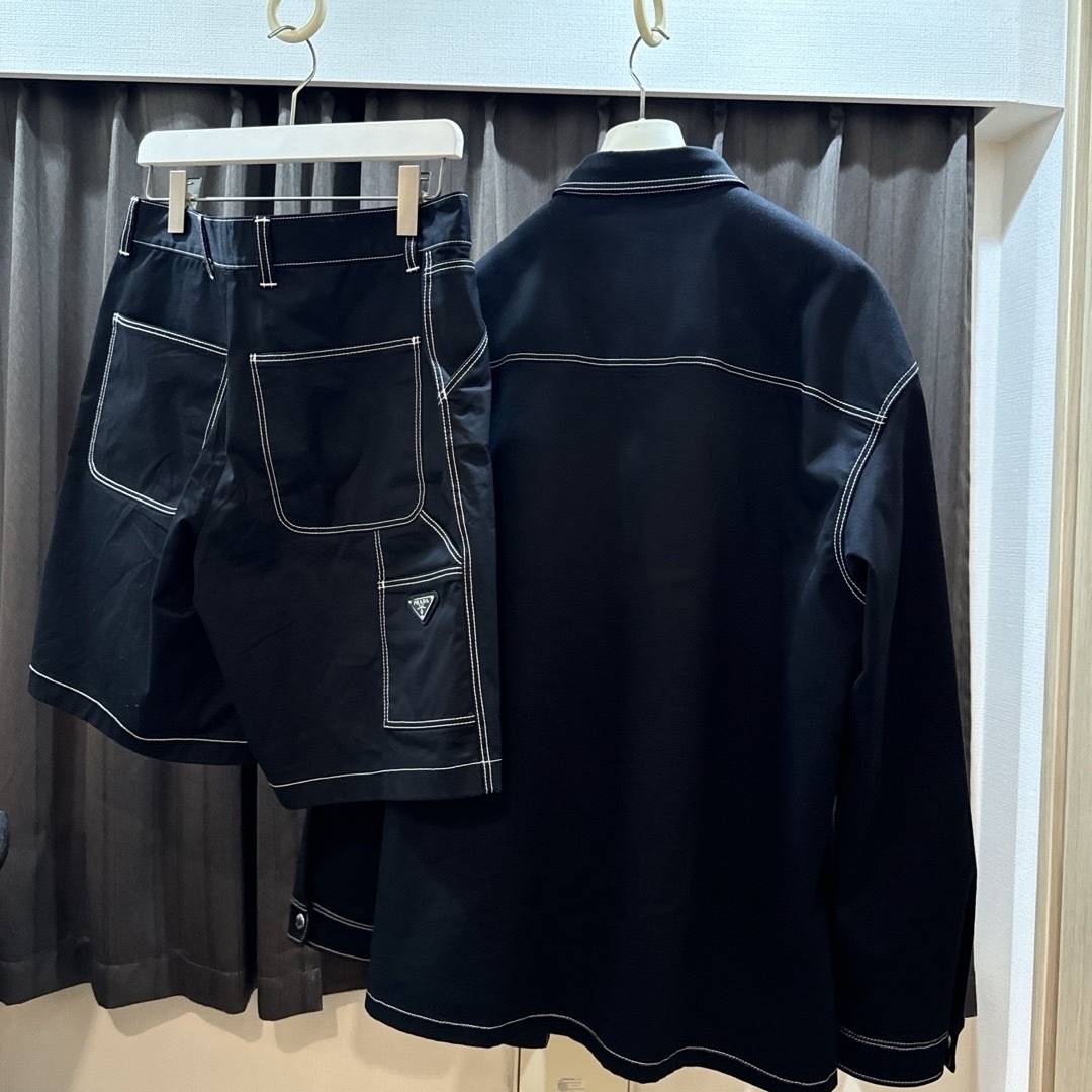 PRADA - PRADA セットアップ プラダ ステッチ Nissy 西島隆弘の PRADA - PRADA セットアップ プラダ ステッチ Nissy 西島隆弘の
