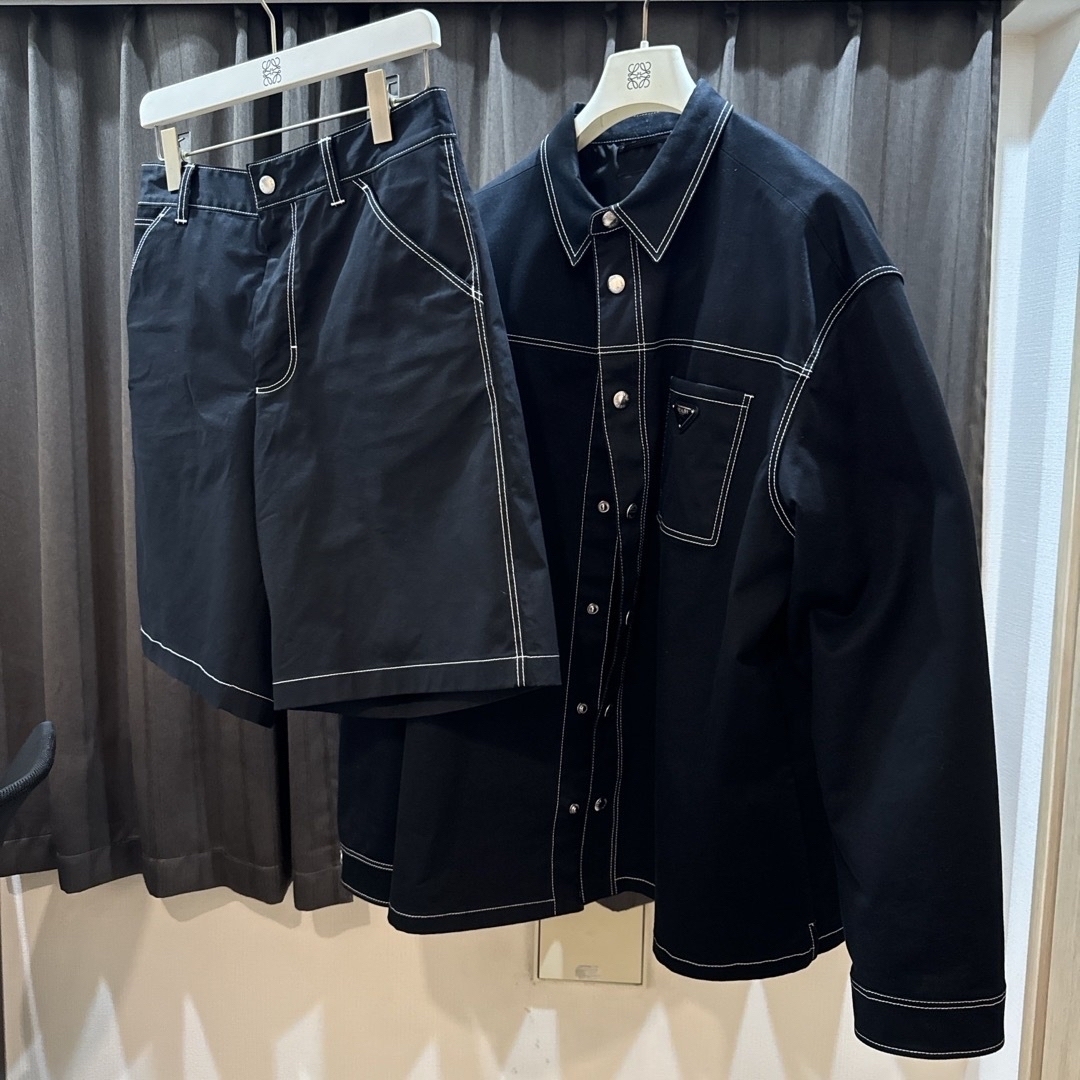 PRADA - PRADA セットアップ プラダ ステッチ Nissy 西島隆弘の PRADA - PRADA セットアップ プラダ ステッチ Nissy 西島隆弘の