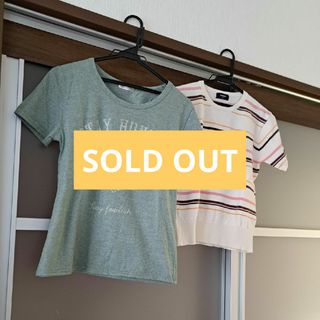 ユニクロ(UNIQLO)のレディース　ブラウス　シャツ　カットソー　プルオーバー　チュニック　半袖(Tシャツ(半袖/袖なし))