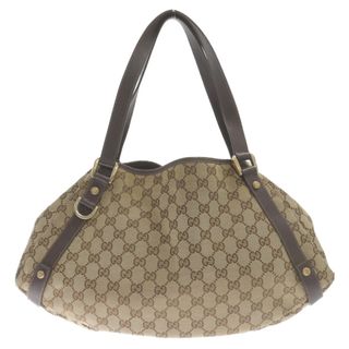 グッチ(Gucci)のGUCCI グッチ ABBEY アビー GGキャンバス レザーショルダー トートバッグ 130736 493492(トートバッグ)