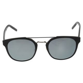 Dior HOMME ディオールオム AL13.5 GQXT4 ダブルブリッジ ボストン型 サングラス アイウェア 眼鏡 ブラック