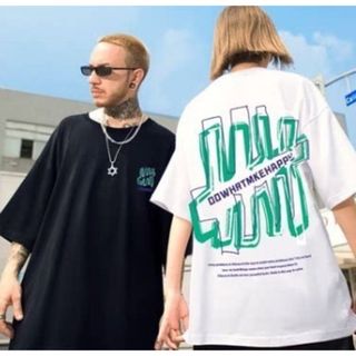 【人気商品】メンズ　トップス　新品　ＸＬ　お揃い　インポート　韓国(Tシャツ/カットソー(半袖/袖なし))