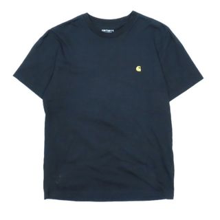 カーハート(carhartt)のcarhartt S/S CHASE T-SHIRT ワンポイント 刺繍 黒 M(Tシャツ/カットソー(半袖/袖なし))