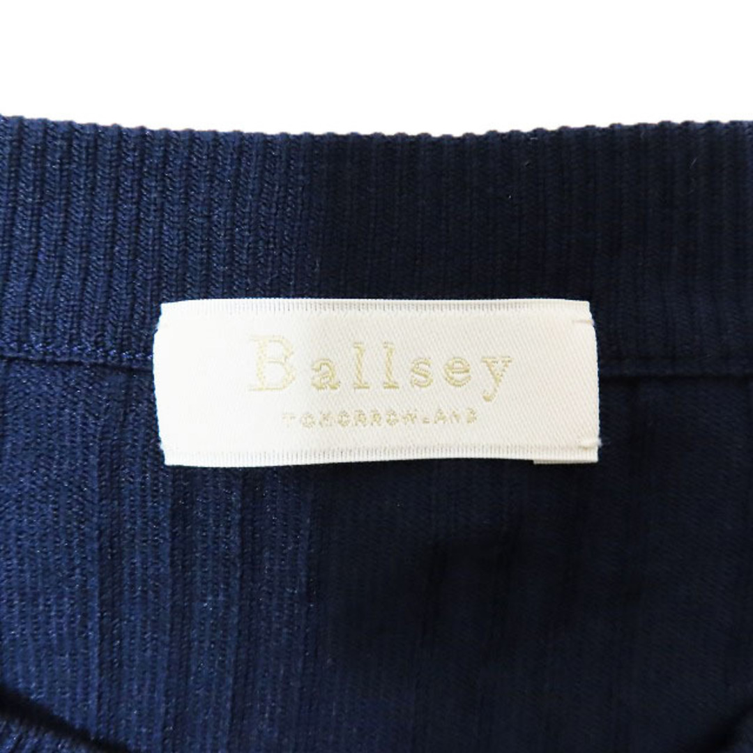 Ballsey(ボールジィ)のボールジー BALLSEY トゥモローランド ニット カットソー 五分袖 S レディースのトップス(その他)の商品写真