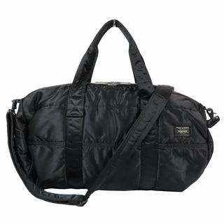 ポーター(PORTER)のポーター PORTER TANKER 2WAY DUFFLE BAG S 黒(ボストンバッグ)