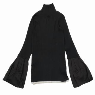 極美品 23AW AULA AILA FLARE SLEEVE KNIT