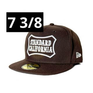 スタンダードカリフォルニア(STANDARD CALIFORNIA)の【NEWERA × SD】59Fifty LogoCap BROWN 7 3/8(キャップ)