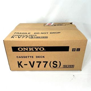 オンキヨー(ONKYO)の【デッドストック☆希少☆新品未開封】ONKYO  カセットデッキ K-V77(その他)