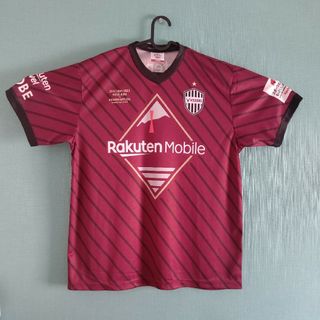 ヴィッセル神戸2023年モデルユニフォームＴシャツ　フリーサイズ　未使用品(ウェア)