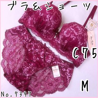 ブラジャーショーツセットC75    No.7397(ブラ&ショーツセット)